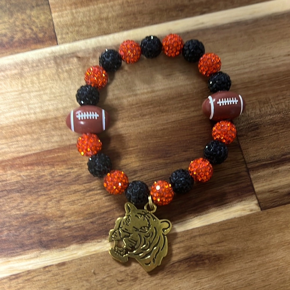 Cincinnati Bengals football bracelet